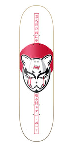 New York City Kitsune Mask Morning Wood Skateboards Deck