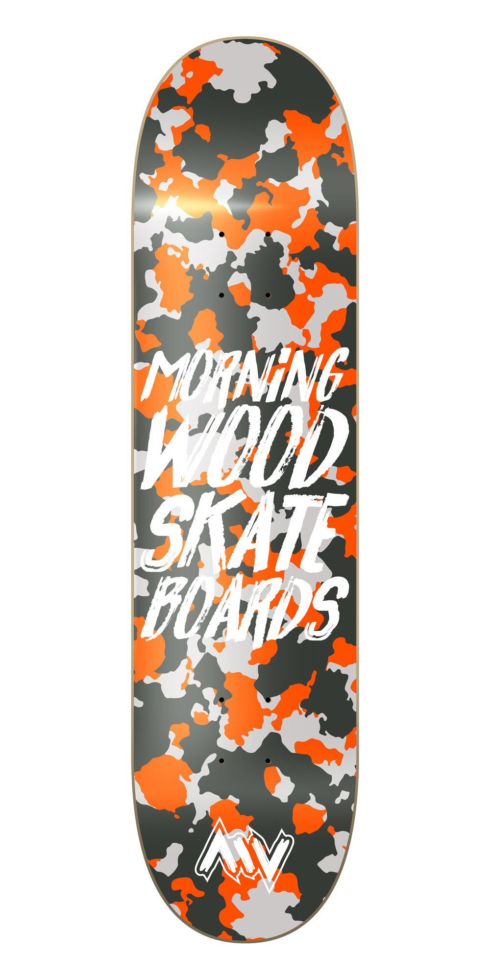 New York Orange Camo Skateboard Deck