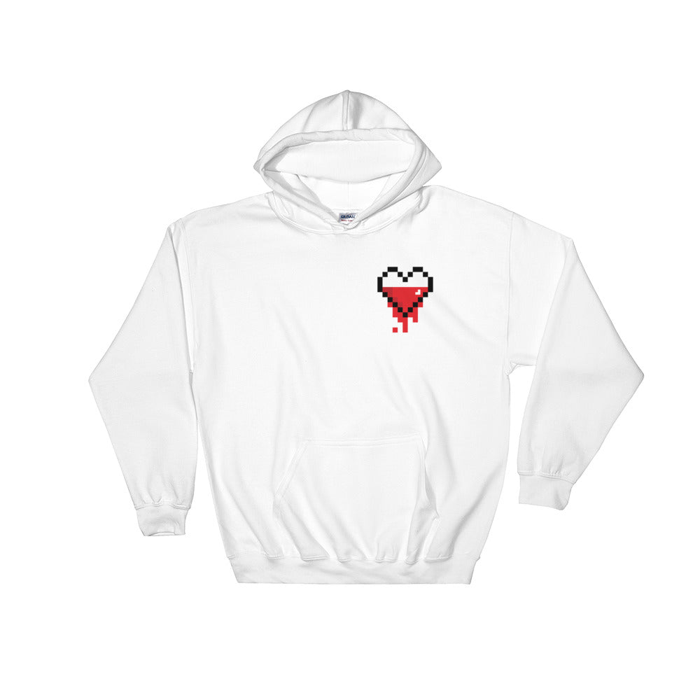 Morning Wood Skateboards New York City Player 1 Legend Of Zelda Breath Of The Wind Pixel Heart Hoodie Pullover
