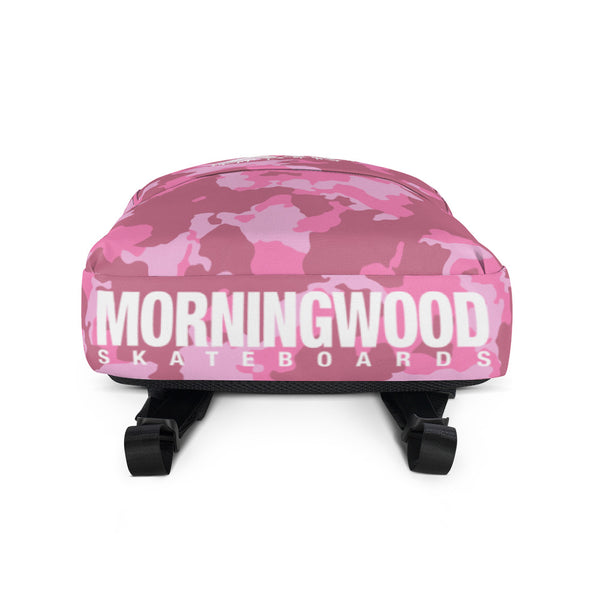 Morning Wood Skateboards New York City Pink Camo Jansport Backpack
